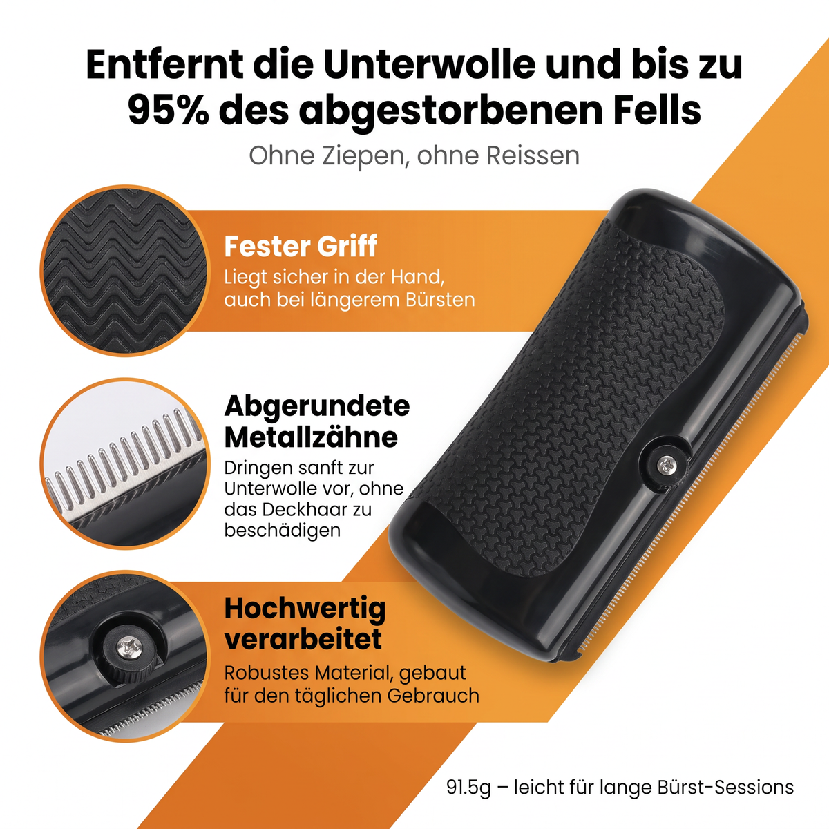 Fellzauber Bürste - Der absolute Bestseller