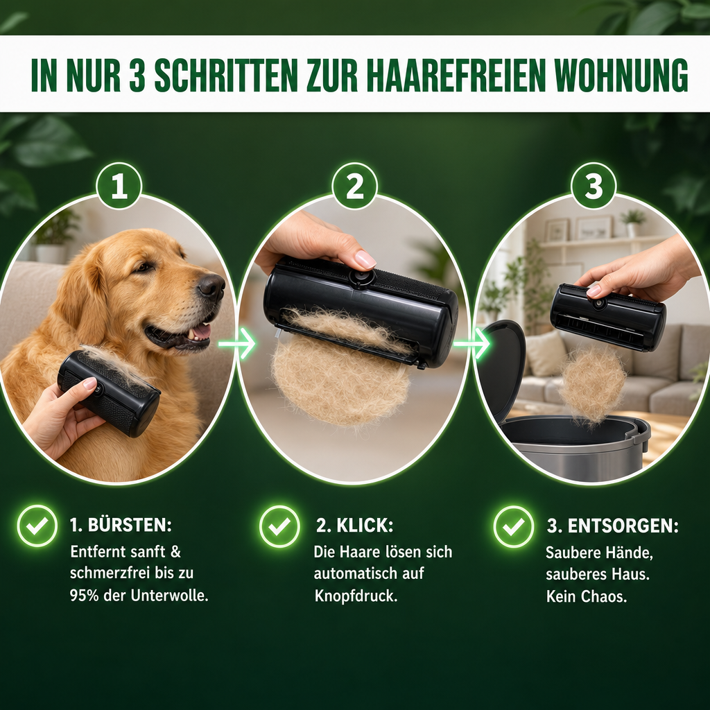 Fellzauber Bürste - Der absolute Bestseller