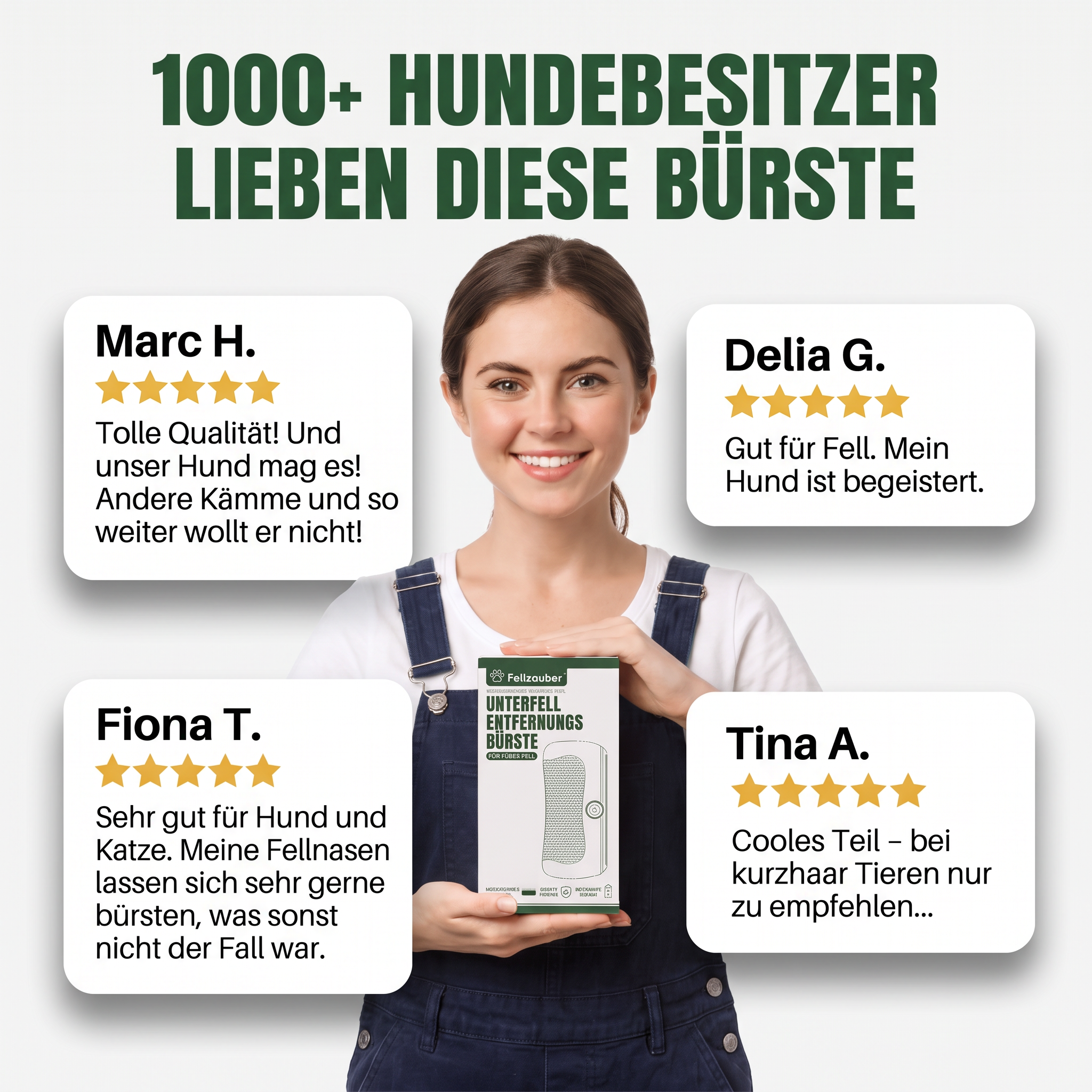 Fellzauber Bürste - Der absolute Bestseller